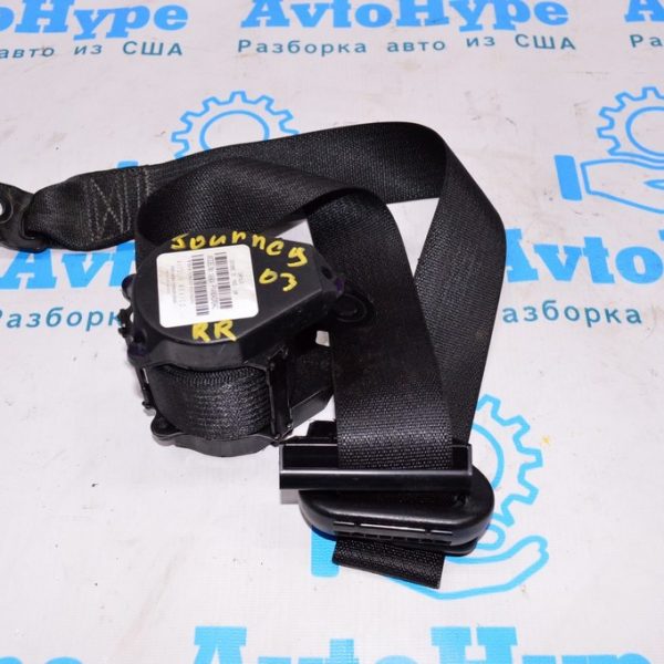 Ремень безопасности (2 ряд) прав Dodge Journey 11- черный 1AN04DX9AE