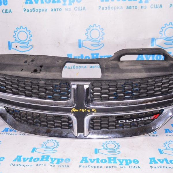 Решетка радиатора grill Dodge Journey 11- хром с эмблемой (03) 1SU84SZ0AC