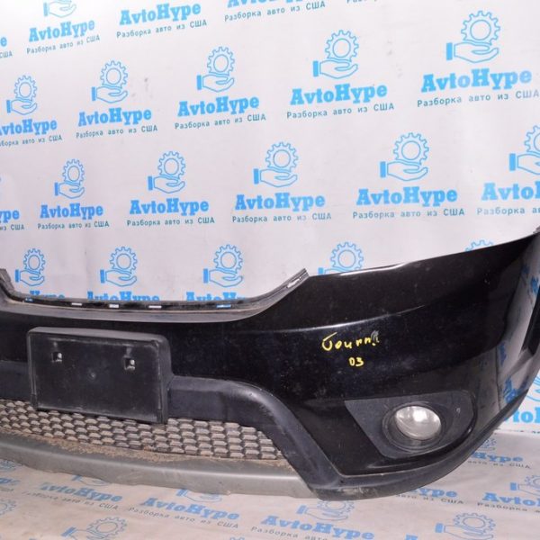 Бампер передний голый Dodge Journey 11- В СБОРЕ С ТУМАНКАМИ 1SW02TZZAB