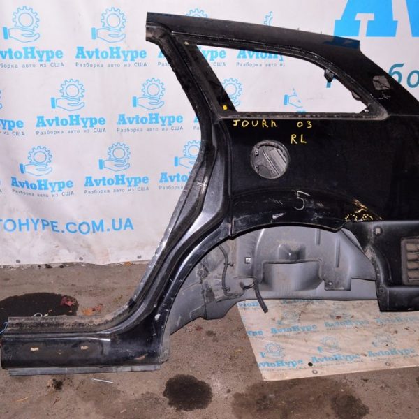 Четверть крыло задняя левая Dodge Journey 11- черный цвет PXR (03) тычки с батоном крыши 68035431AC