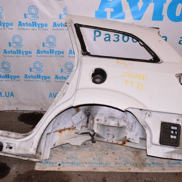 Четверть крыло задняя левая Dodge Journey 11- белый цвет PW3 (04) с батоном 68035431AC