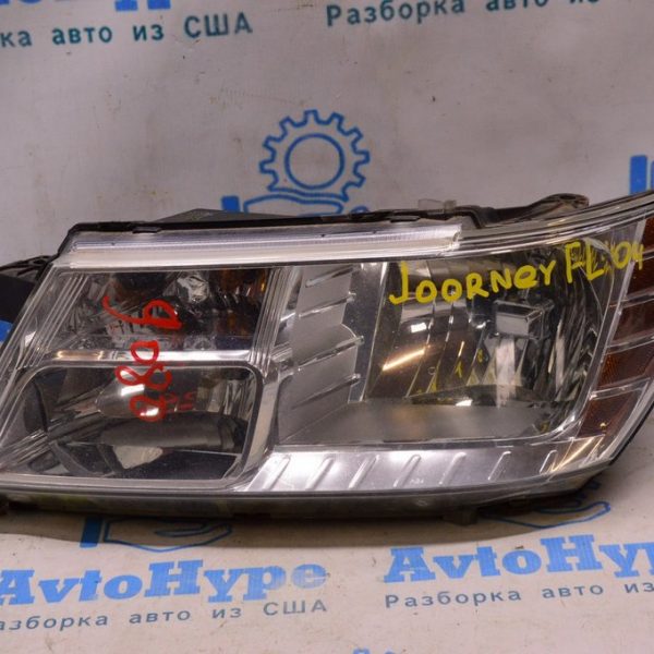 Фара передняя левая голая Dodge Journey 11- светлая (04) 5116289AD