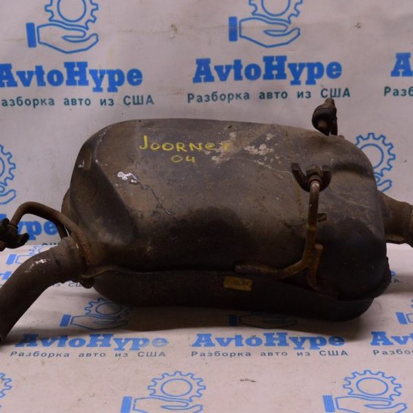 Глушитель задняя часть с бочками Dodge Journey 11- 3.6 fwd под хром насадки (04) 5147032AF