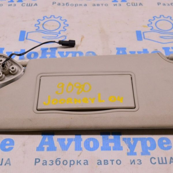 Козырек левый Dodge Journey 11- серый 1MT58HDAAA