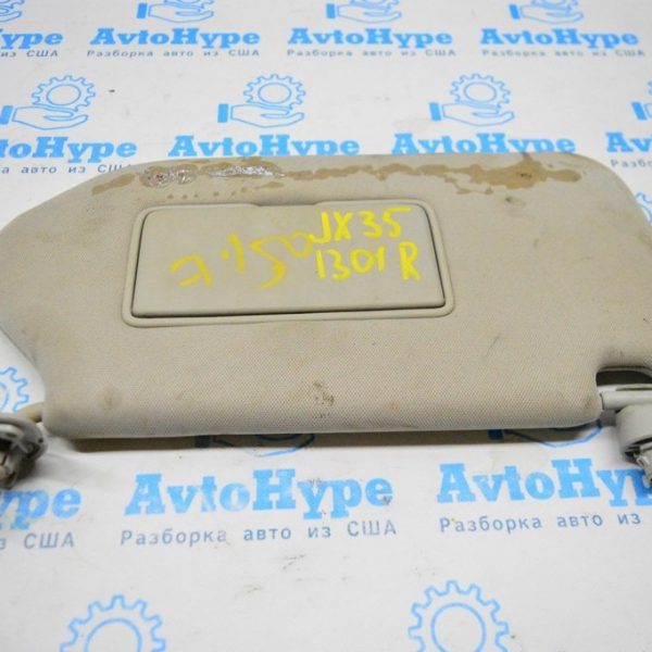 Козырек правый Infiniti JX35 QX60 13- серый (01) на запчасти 96401-9PB0A