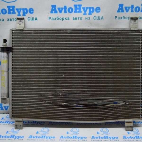 Радиатор кондиционера (конденсер) Infiniti JX35 QX60 13- (01) деф.по середине,не травит 921003ja0e