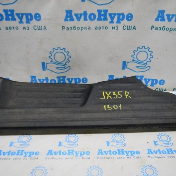 Накладка порога зад прав внутр Infiniti JX35 QX60 13- черн 769B6-3JA1A