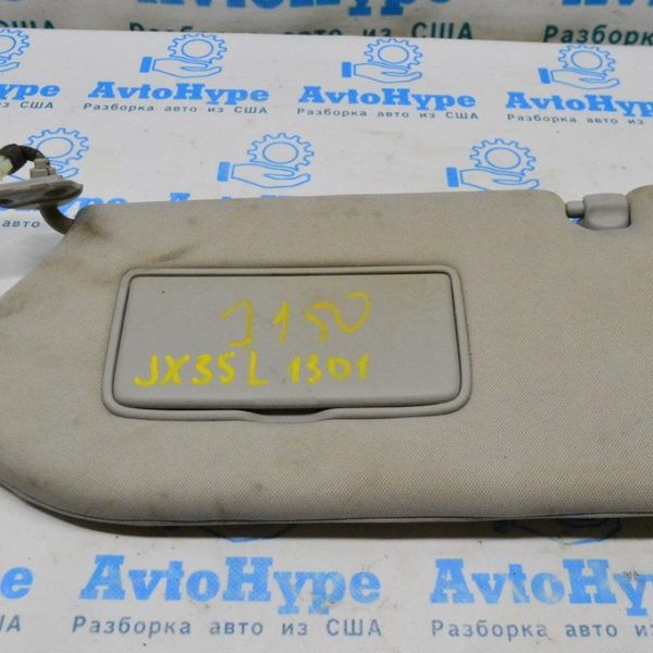 Козырек левый Infiniti JX35 QX60 13- серый под химчистку (01)