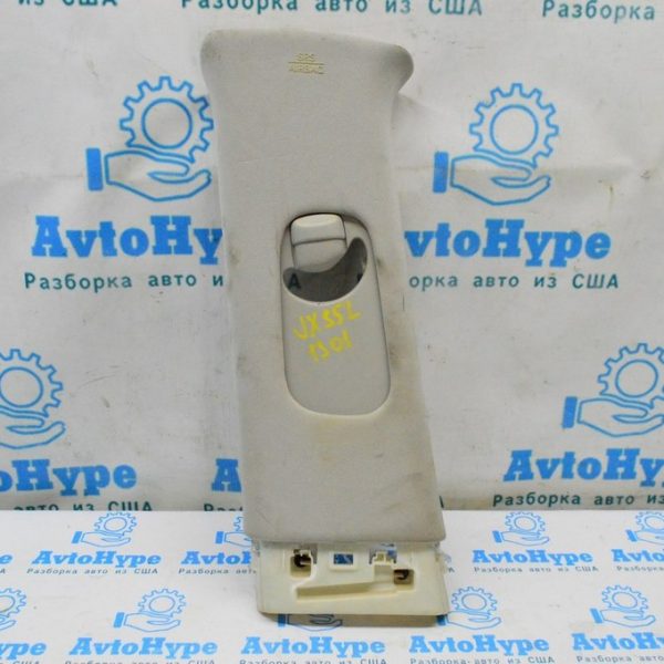 Накладка центральной стойки верхняя (ремень) левая Infiniti JX35 QX60 13- серая (01) под химч 76914-3JA0A