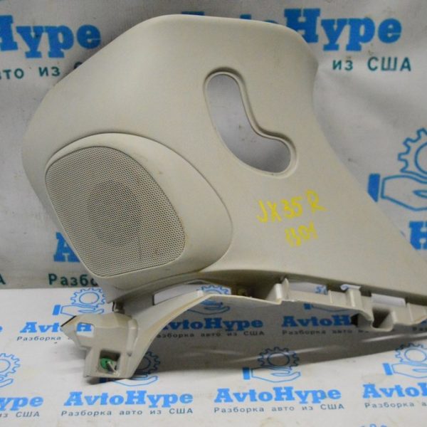 Накладка задней стойки правая Infiniti JX35 QX60 13- серая зад (01) с динамиком 76936-3JA1A