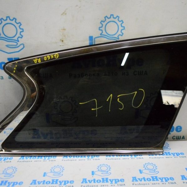 Форточка (глухое стекло) задняя правая Infiniti JX35 QX60 13- (01) деф.хрома 833003ja0a