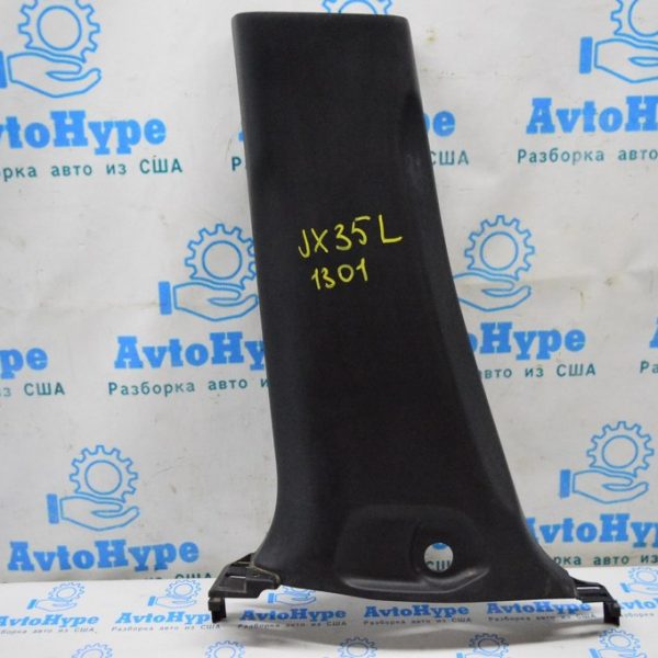 Накладка центральной стойки нижняя левая Infiniti JX35 QX60 13- черн 76916-3JA0A