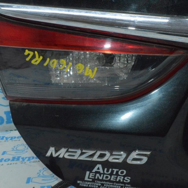 Эмблема надпись Mazda 6 крышки багажника Mazda 6 13-19 GS3L-51-710B