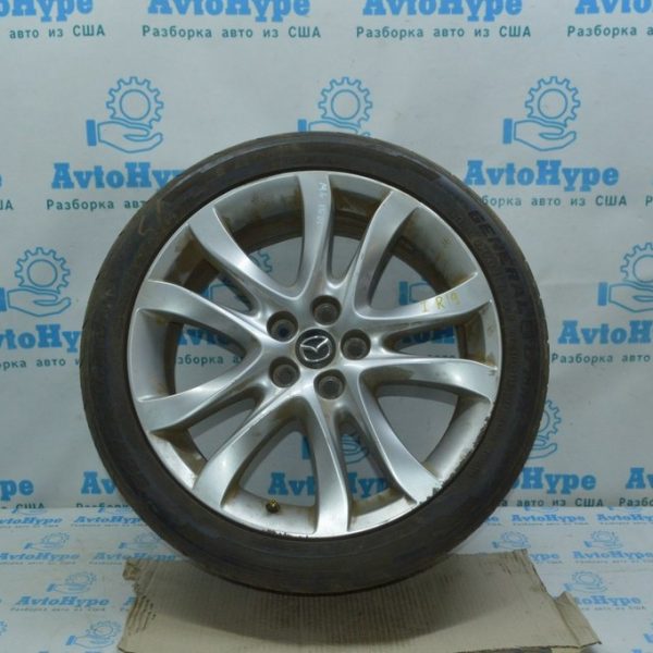 Комплект покрышек R19 225/45/19  GENERAL G-MAX 2019 Mazda6 13-17 4шт остаток 5-6 мм