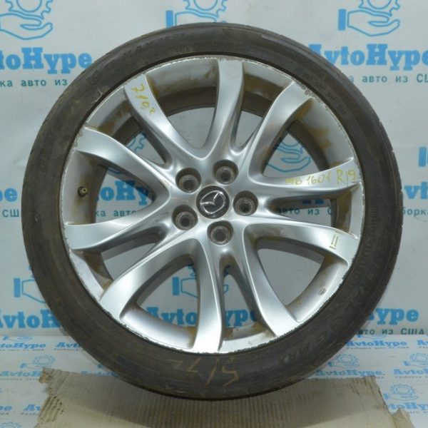 Диск колесный R19 (5*114,3) Mazda6 13-17 Touring cерый (01) бордюрка второй 9965-04-7590