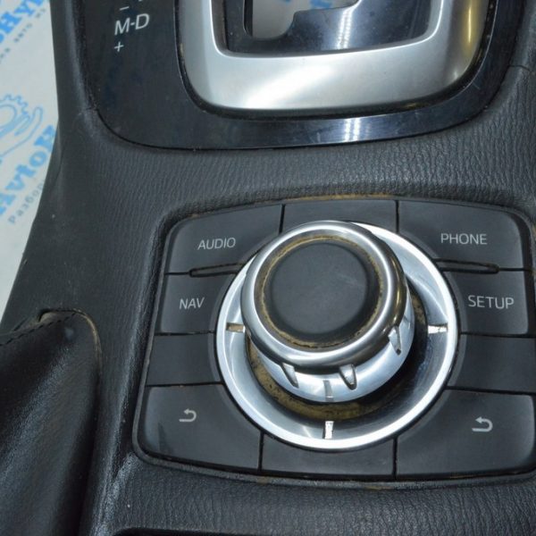 Панель управления радио и навигации Mazda6 16-17 usa (01) топляк ,гарантия gkl166cmob