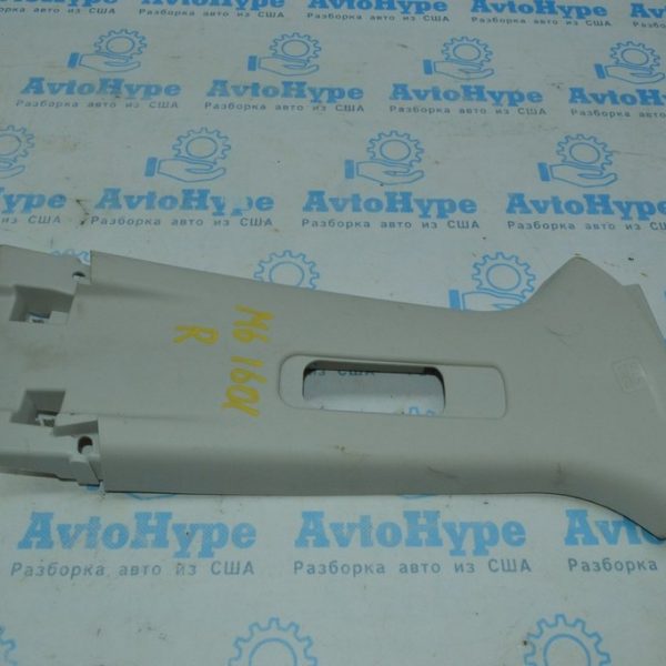 Накладка центральной стойки верхняя (ремень) правая Mazda6 13-17 серая GHP9-68-190A-75