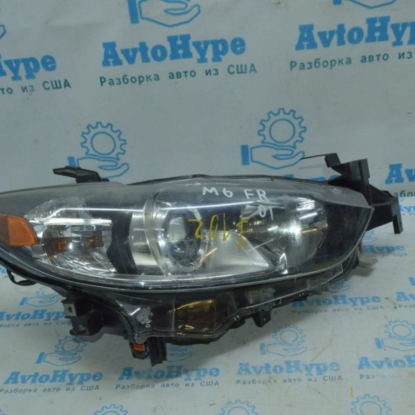 Фара передняя правая Mazda6 13-17 usa галоген (01) GMP2-51-0K0