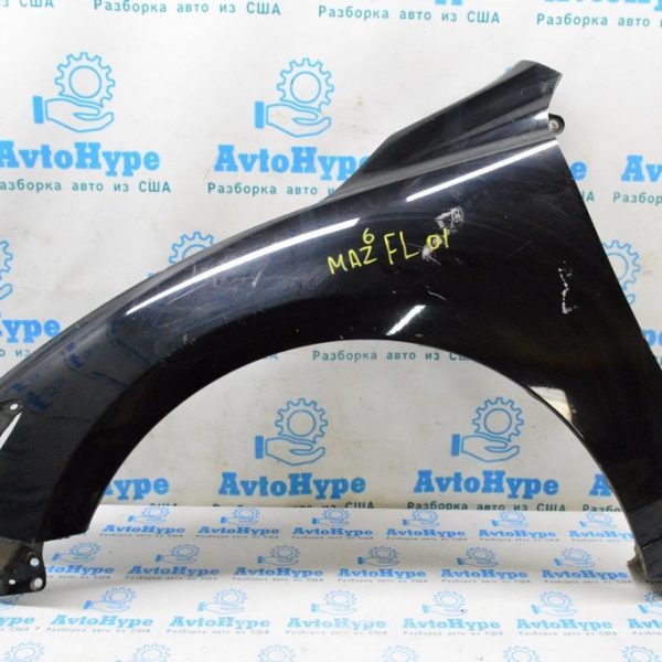 Крыло переднее левое Mazda6 13-19 (01) цвет 41w царапины GHP9-52-211A
