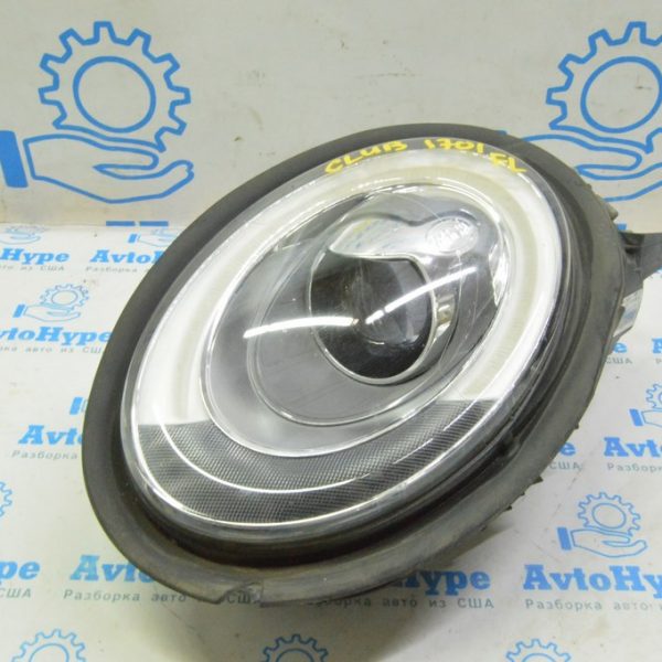 Фара передняя левая Mini Cooper Clubman 16-19 LED (01) песок, слом крепл, пробит корпус 63 11 7448375