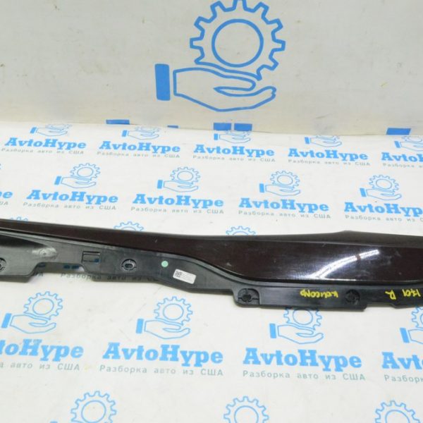 Накладка центральной консоли верхняя правая Mini Cooper Clubman 16-22 бордо (01) царапины 51 16 9352190