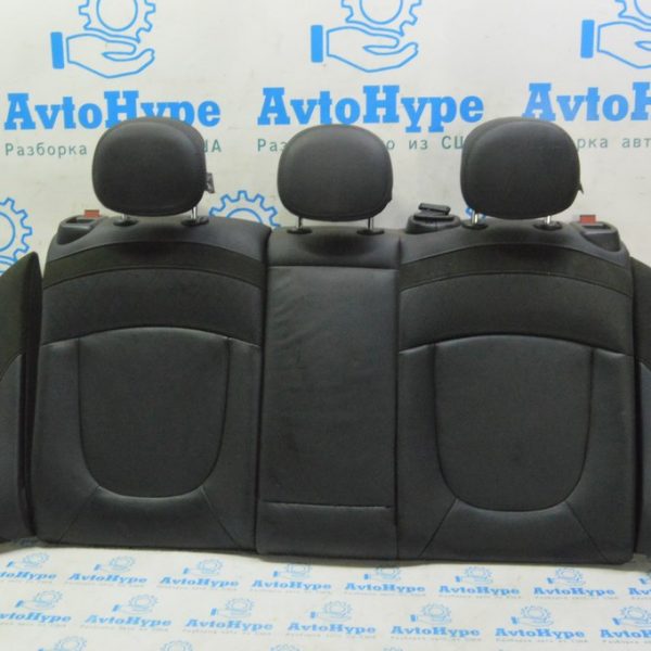Задний ряд сидений (2 ряд) Mini Cooper Clubman 16-22 кожа черн (01) примят, потерт 52 20 7939422