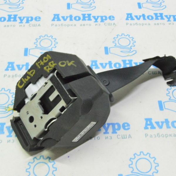 Ремень безопасности зад прав Mini Cooper Clubman 16-22 черн 72 11 7364760