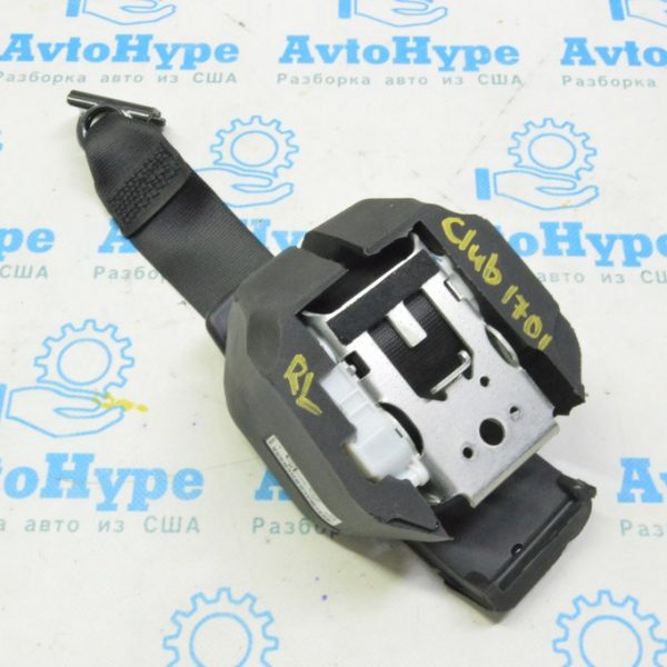 Ремень безопасности зад лев Mini Cooper Clubman 16-22 черн 72 11 7364759