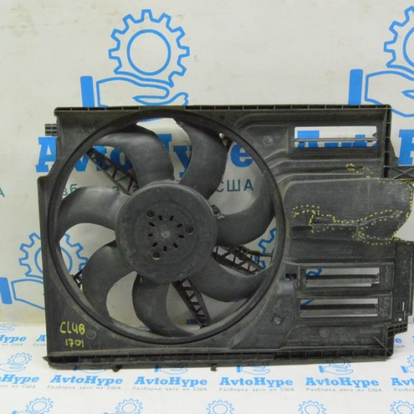 Диффузор кожух радиатора в сборе Mini Cooper Clubman 16-20 1.5t (01) треснут, нет фрагментов 17 42 7617610