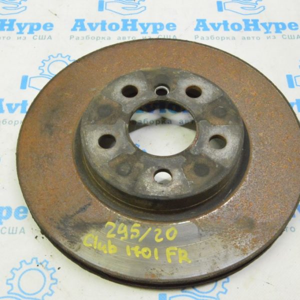 Диск тормозной перед прав Mini Cooper Clubman 16-22 (01) 295/20мм 34 11 6866297