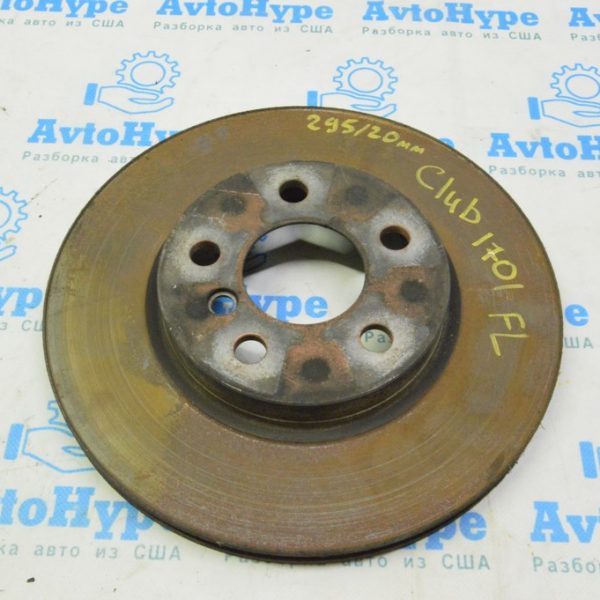 Диск тормозной перед лев Mini Cooper Clubman 16-22 (01) 295/20мм 34 11 6866297