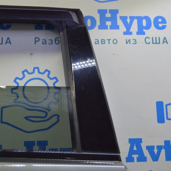 Накладка двери боковая передняя зад прав Acura MDX 07-10 черн 72930-STX-A01ZA