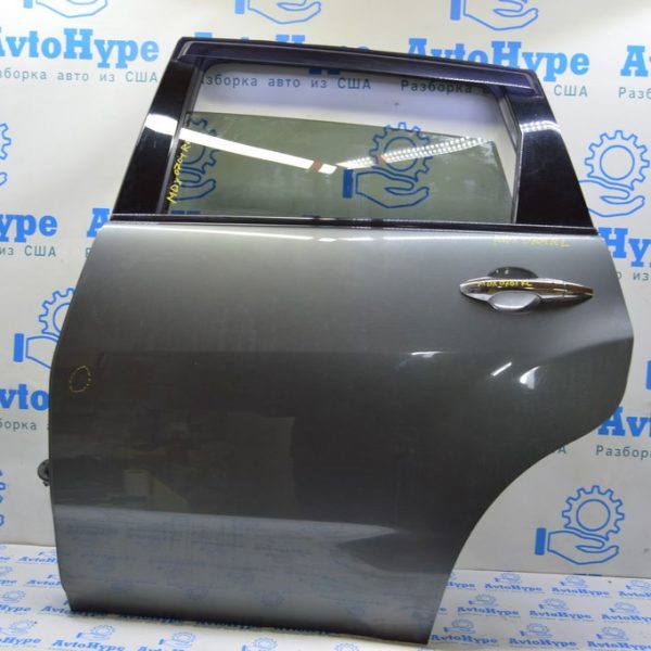 Дверь голая зад лев Acura MDX 07-13 (01) зеленая, тычки 67550-STX-A90ZZ