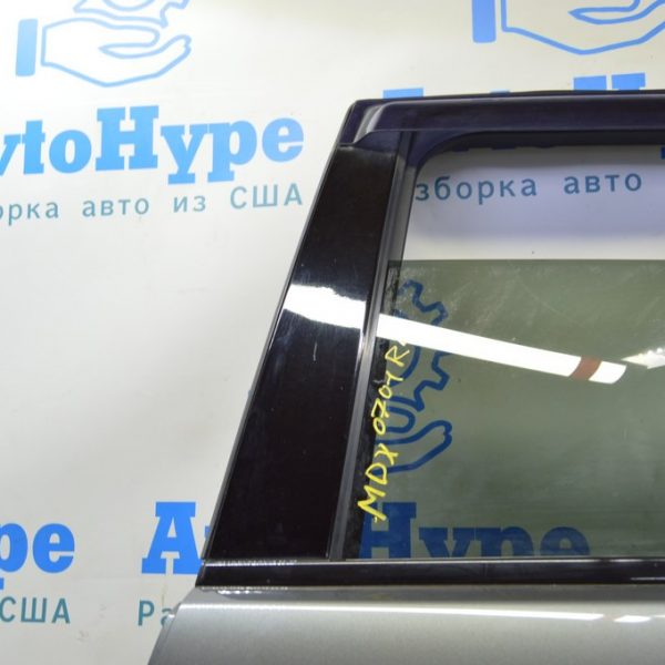 Накладка двери боковая передняя зад лев Acura MDX 07-10 черн 72970-STX-A01ZA