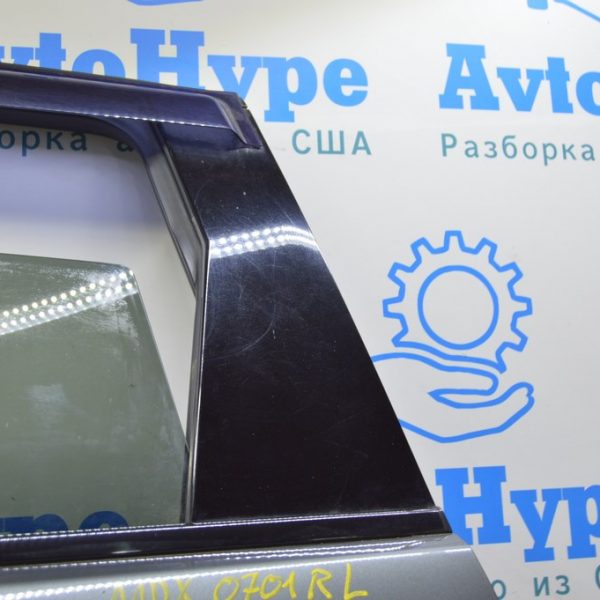 Накладка двери боковая задняя зад лев Acura MDX 07-10 черн 72761-STX-A01ZA