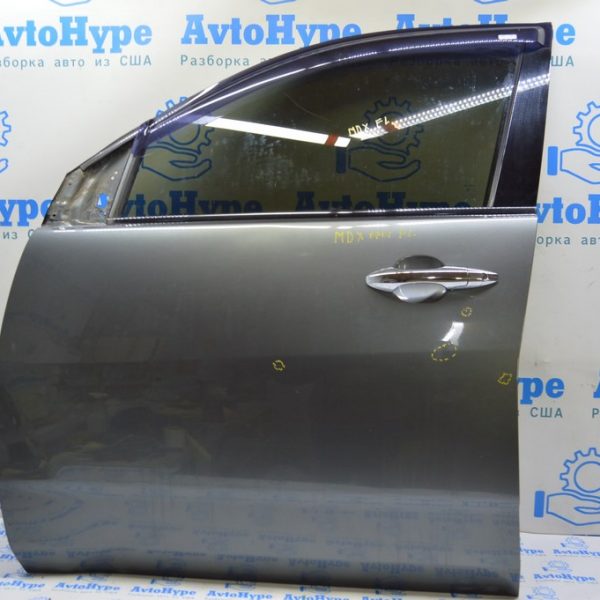 Дверь голая перед лев Acura MDX 07-13 (01) зеленая, тычки 67050-STX-A90ZZ