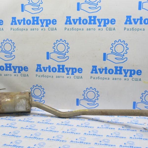 Глушитель задняя часть с бочкой левая Acura MDX 07-09 (01) ржавая 18305-STX-A02