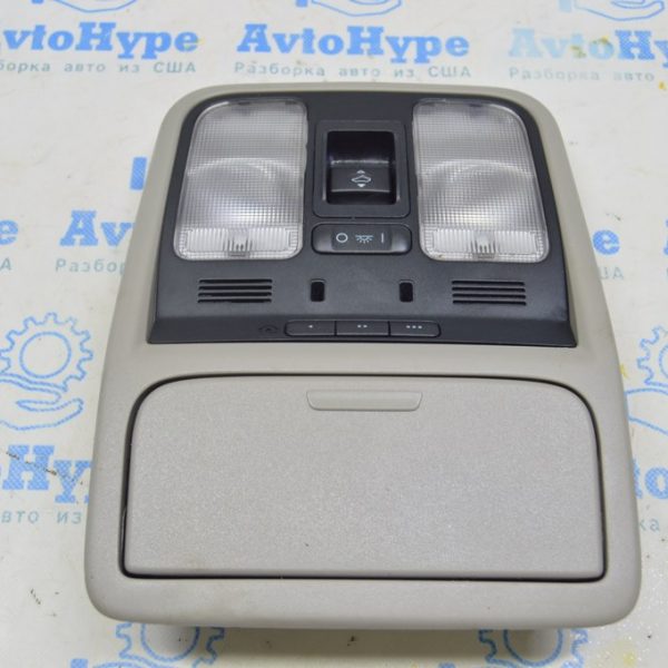Плафон освещения перед Acura MDX 07-09 серый, под люк 36600-STX-A01ZA