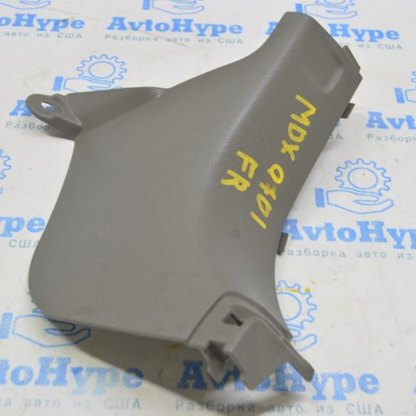 Накладка передней стойки нижняя правая Acura MDX 07-09 серая 83111-STX-A01ZB