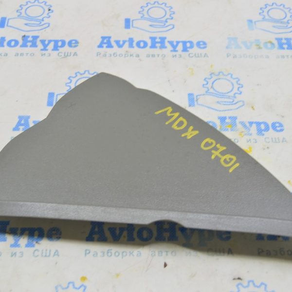 Накладка торпедо боковая левая Acura MDX 07-13 серая 77216-STX-A01ZB