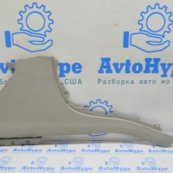 Накладка центральной консоли боковая левая Acura MDX 07-13 серая пластик 83413-STX-A01ZB