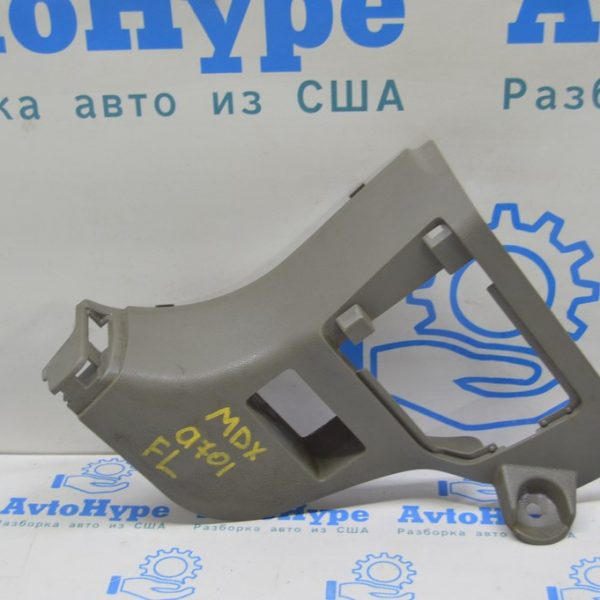 Накладка передней стойки нижняя левая Acura MDX 07-09 серая 83161-STX-A01ZB