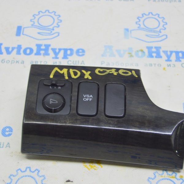 Накладка торпедо левая Acura MDX 07-09 под дерево 77548-STX-A01ZA