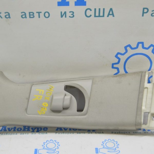 Накладка центральной стойки верхняя (ремень) левая Acura MDX 07-11 серая 84161-STX-A01ZC
