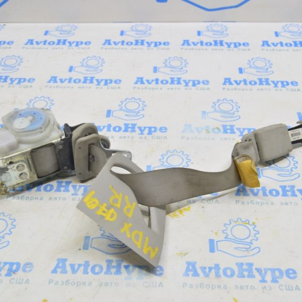 Ремень безопасности 2 ряд зад прав Acura MDX 07-13 серый 04864-STX-A00ZB