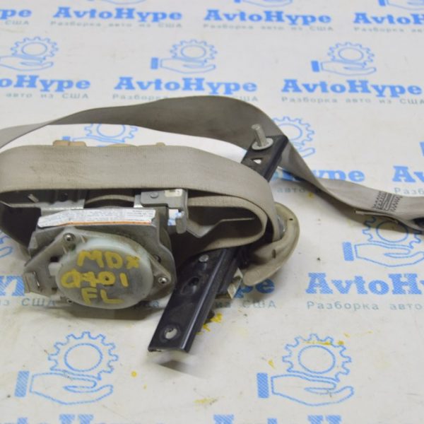 Водительский ремень безопасности Acura MDX 07-13 серый 04818-STX-A00ZB