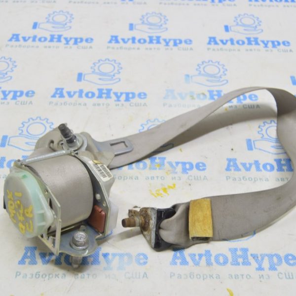 Ремень безопасности 3 ряд зад прав Acura MDX 07-13 серый 04824-STX-A00ZB
