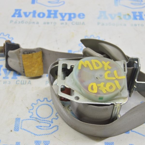 Ремень безопасности 3 ряд зад лев Acura MDX 07-13 серый 04828-STX-A00ZB