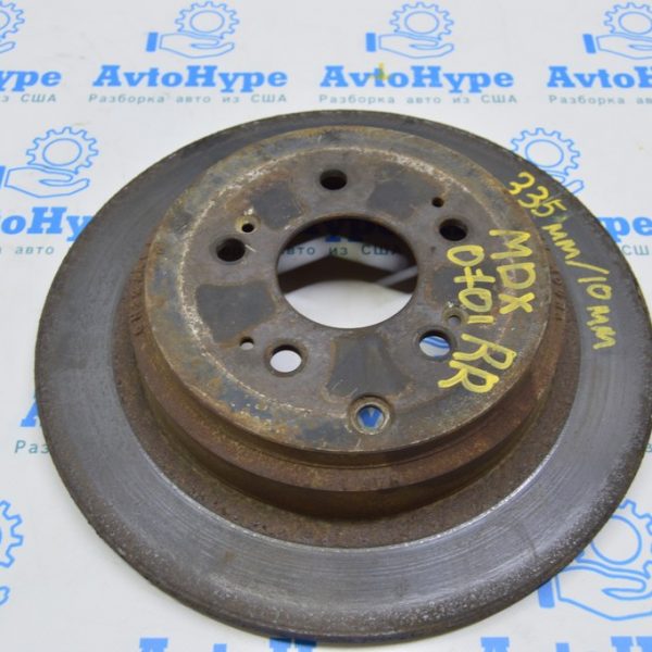 Диск тормозной зад прав Acura MDX 07-13 335/10мм 42510-STX-A00