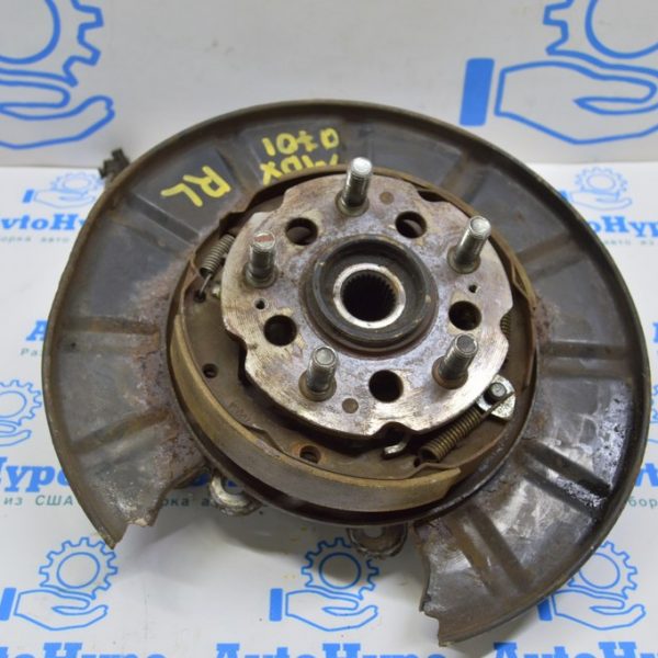 Кожух тормозного диска зад лев Acura MDX 07-13 (01) ржавый 43120-STX-A01